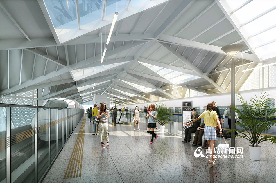 高清:地铁13号线建筑方案公示 立面酷似风帆