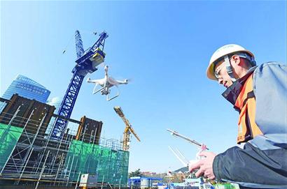 海天中心项目实现智慧建造 打造青岛新高度