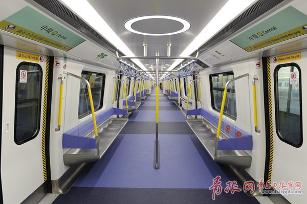 中车四方造香港市区线地铁