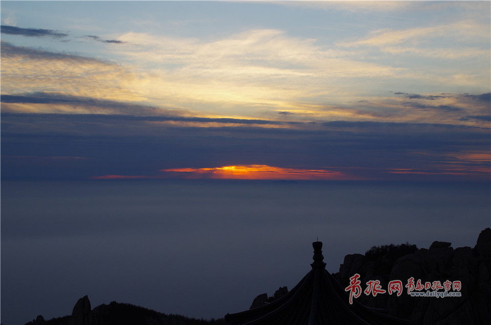 崂山 日出 日落 星空 夜幕 安静