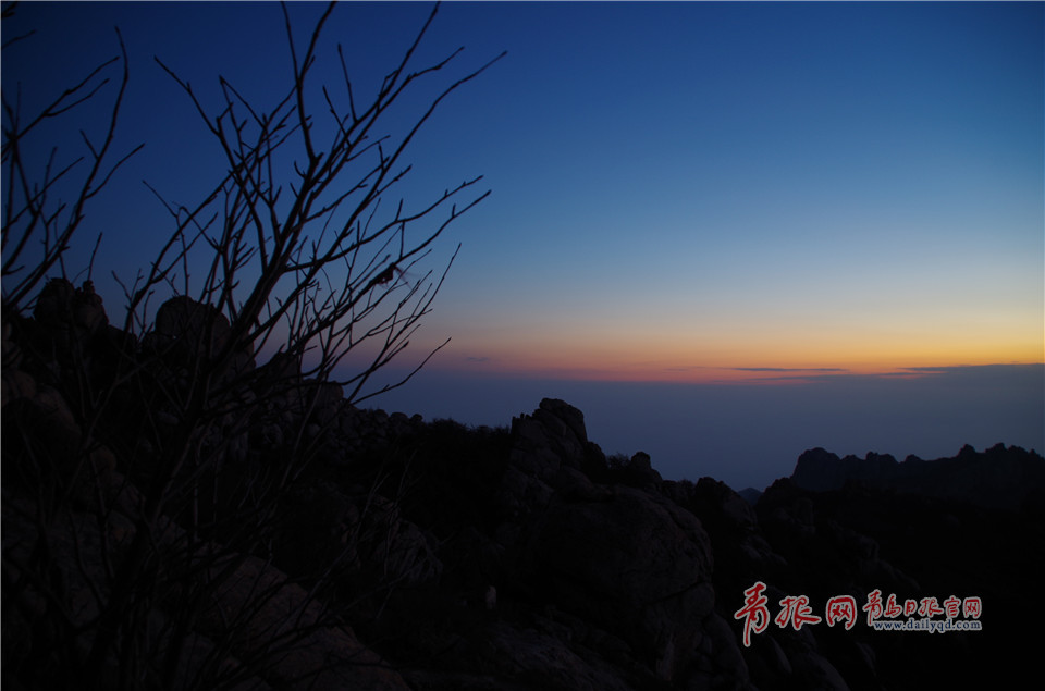 崂山 日出 日落 星空 夜幕 安静