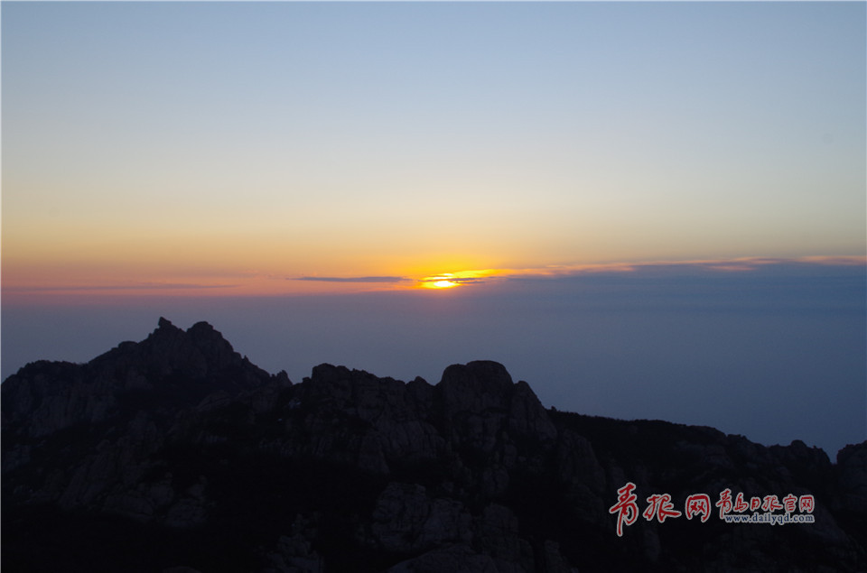 崂山 日出 日落 星空 夜幕 安静