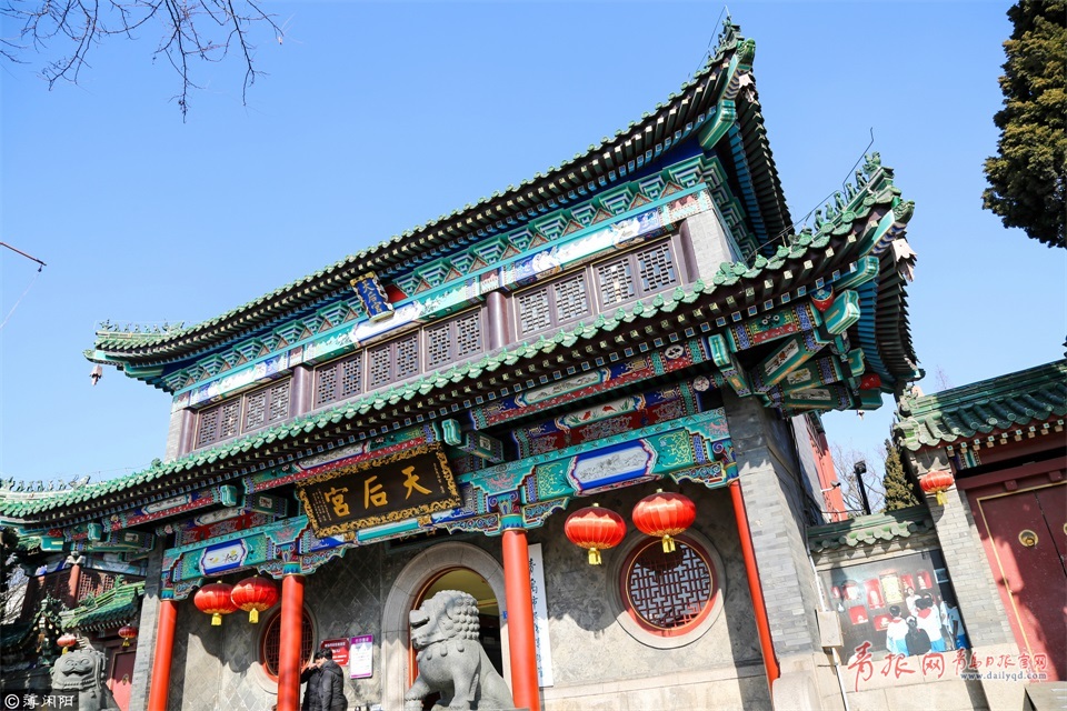实拍青岛天后宫 历史悠久景色醉人