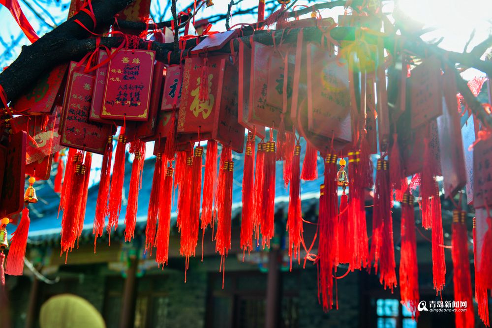 二月去华严寺祈福 古刹春日有大美