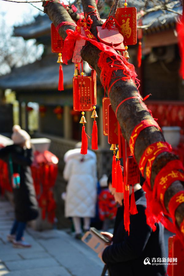 二月去华严寺祈福 古刹春日有大美