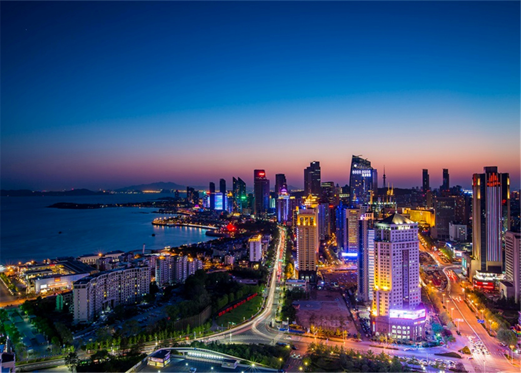 青岛绝美夜景