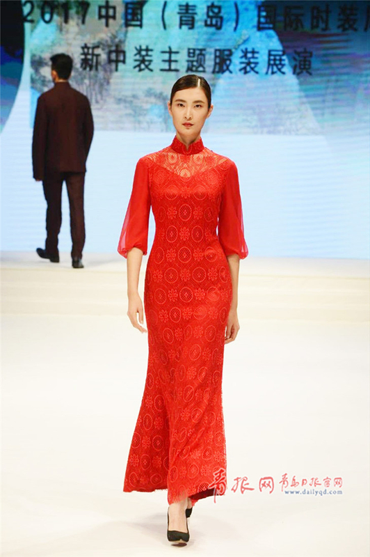 最美中国风！新中装主题服装展青岛首秀 主创团队大有来头
