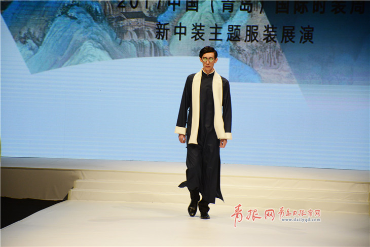 最美中国风！新中装主题服装展青岛首秀 主创团队大有来头