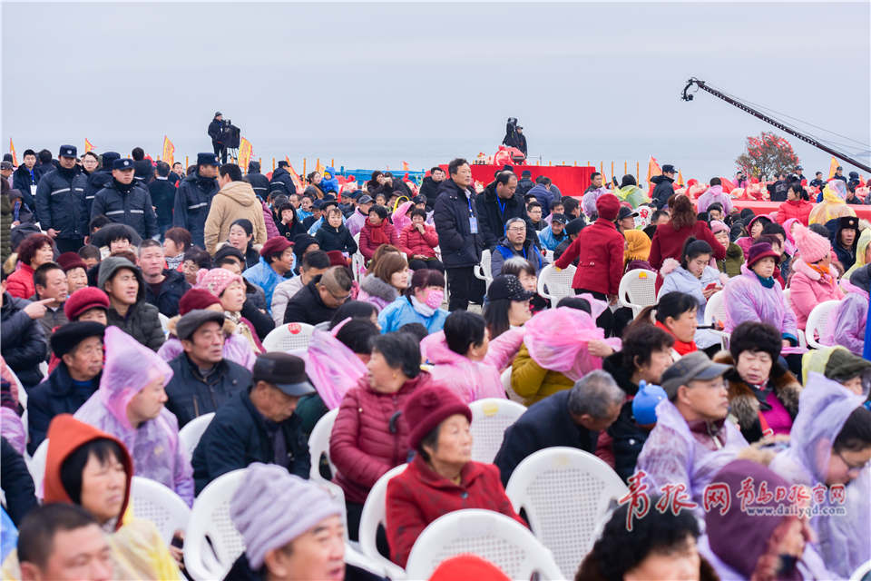 琅琊祭海活动震撼启幕3万人次游客前往感受