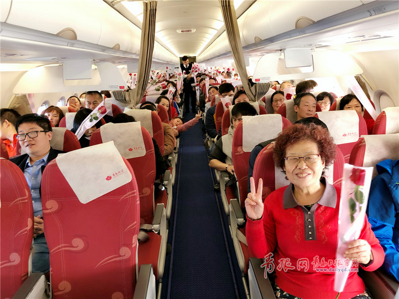 青岛航空：“三八妇女节”伴您一路美丽同行