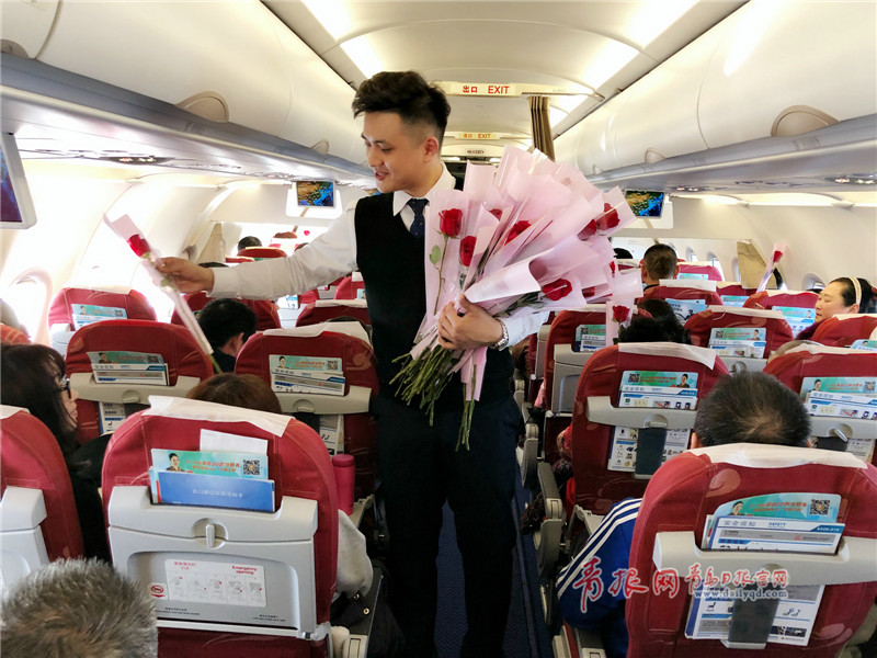 青岛航空：“三八妇女节”伴您一路美丽同行