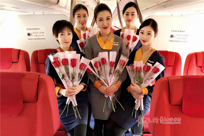 青岛航空：“三八妇女节”伴您一路美丽同行